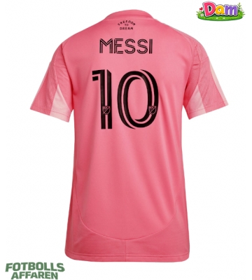 Inter Miami Lionel Messi #10 Hemmatröja Kvinnor 2025-26 Kortärmad